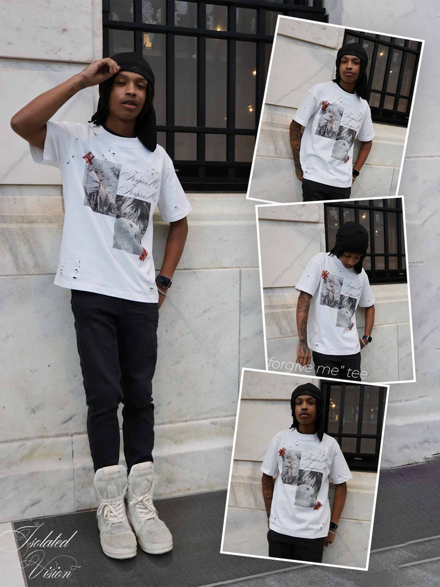 "forgive me" tee