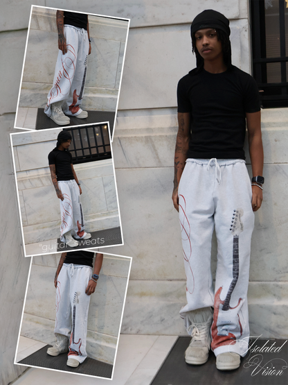 "guitar" sweatpants